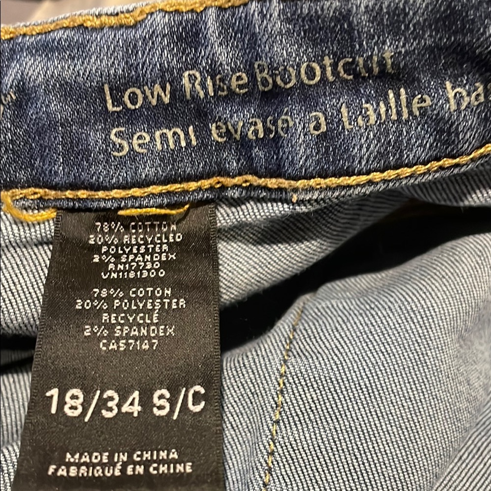 Women's Mossimo Denim Low Rise Bootcut - Picture 4 of 4